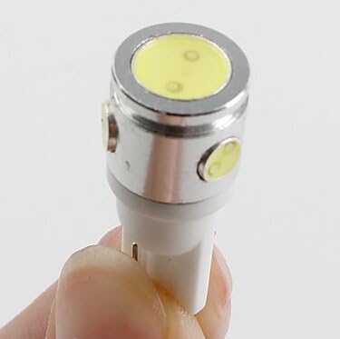 Best to Buy® (6-PACK) S冘Cool WHITE Bulb T5 Wedge 2.5W 360Deg LEDs for Malibu 12V AC Landscape