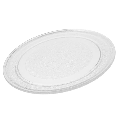 Mipcase Plato Giratorio de Vidrio para Microondas Resistente y Repuesto para Horno Microondas Fácil de Instalar y Duradero