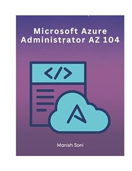 Paperback Microsoft Azure Administrator AZ 104 Book