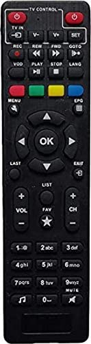 Universal VK Digital, GTPL, TCCL Set Top Box Cable tv Remote.
