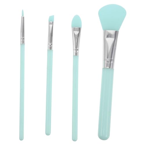 FRCOLOR 1 Juego Juego de cepillo de maquillaje de silicona cepillo de gelatina pinceles de maquillaje Aplicador de maquillaje Aplicador de silicona cepillos de maquillaje de ojos