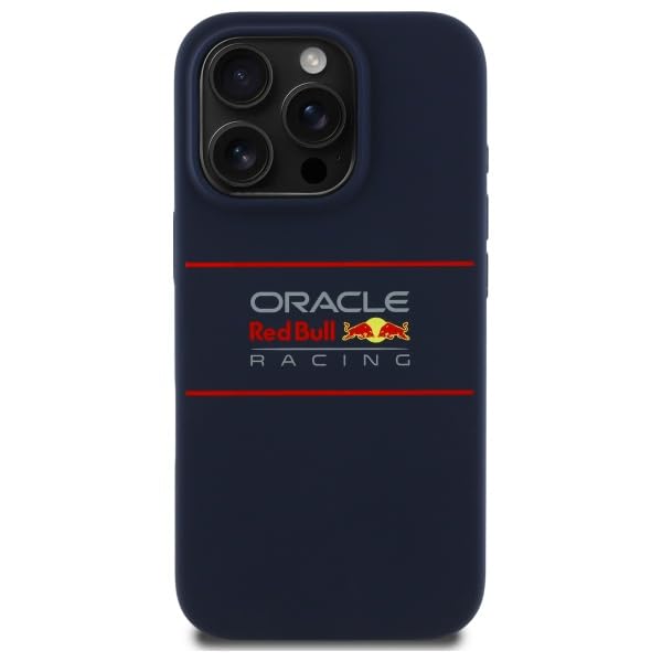 Coque en silicone bleu marine pour iPhone 15 Pro Max