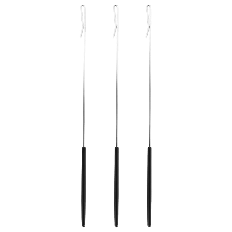 Abaodam 3pcs Stainless Steel Puppet Control Rods Plastic Sleeves