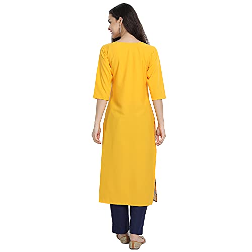 Image of Women's Crepe Straight Kurta