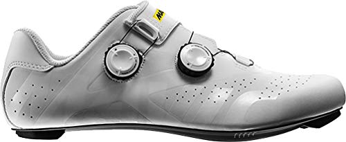 Mavic Cosmic Pro Cycling Shoe - Men's White/White/Black, US 7.0/UK 6.5