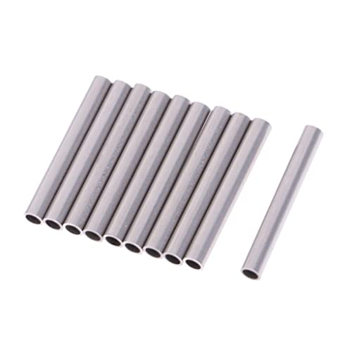 jojomis 10pcs Silver Stainless Steel Tubes Watch Band Strap Tube Accessory 20mm-26mm3