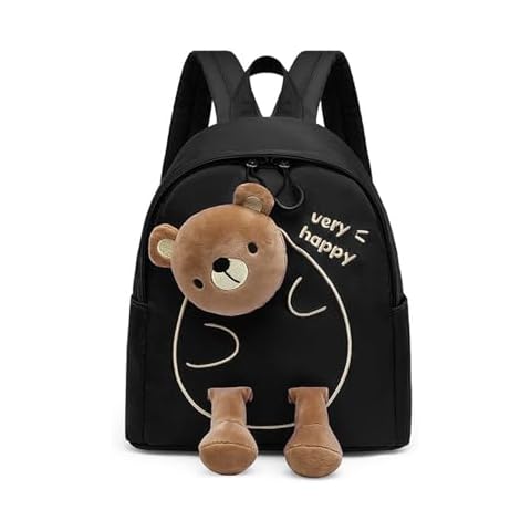 COZYPLC Kids Backpack with Teddy Bear Cover