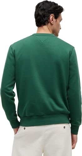 Tommy Hilfiger Herren Sweatshirt Tommy Logo ohne Kapuze, Grün (Street Green), S – Ansicht 2