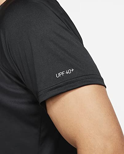 Nike Essential Men's Short-Sleeve Hydroguard Swim Dri-Fit Shirt XL Black4