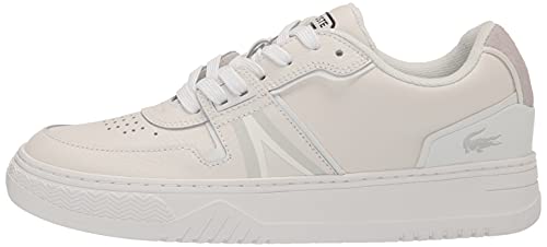 Lacoste Womens Women's L001 Sneaker, White/Off White, 8 Us #TOP7