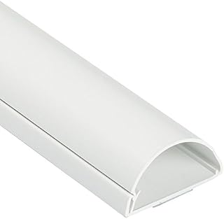 D-Line TV Cable Raceway On Wall Cord Cover - 39 Inch Large Paintable