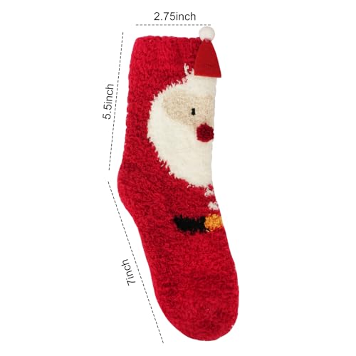 Image of Embrace the Warmth of the Moment,Exclusive Fuzzy Socks and Cozy Socks for Women are the Ferfect Choice,Cozy Socks Allow You to Remain Stylish Even in the Chill of Winter