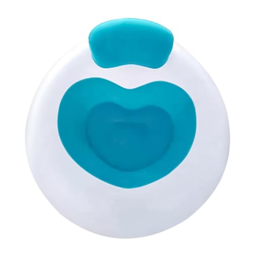 UKCOCO Sofá Inflable Exterior de PVC Azul Respaldo, Material Resistente y Antiexplosión, Adecuado para Terraza y Uso al Aire Libre