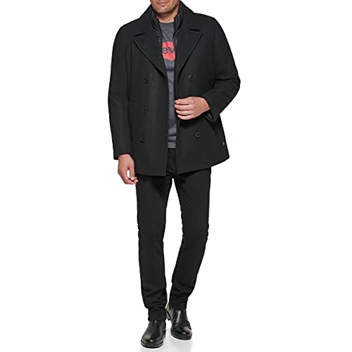 Image of Levi's Men's Legacy Washed Cotton Hooded Military Jacket