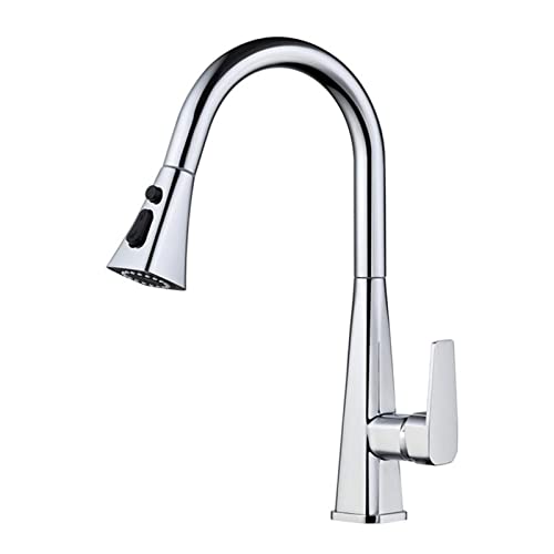 Robinet d'évier chromé pour simplifier la vaisselle et le nettoyage - 2