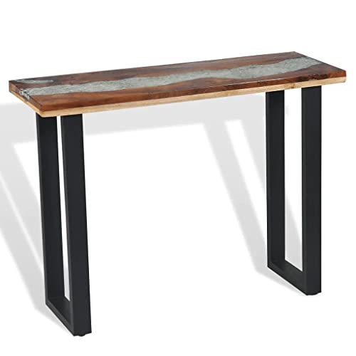 Vidaxl Console Table Teak 39.4"X13.8"X29.5" #TOP4