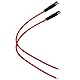 2 Stück SAE Anschlusskabel 14AWG, SAE Verlängerungskabel, SAE auf SAE 2-poliger Schnellverbindungs-/Trenn-Verlängerungskabelbaum 14AWG, SAE Stecker Schnellanschluss-Kabel für Motorräder, Autos