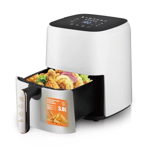 Air Fryer - Friteuse à Air 3L Sans Huile 1300W,...
