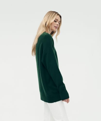 Image of NAADAM Womens Luxe Cashmere Oversized Crewneck Sweater