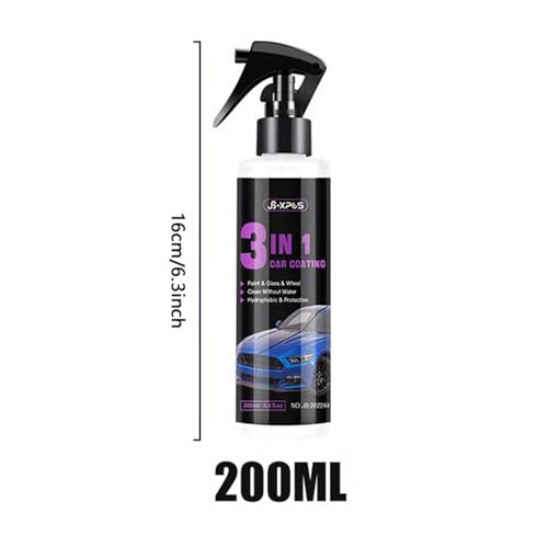 Recubrimiento Cerámico 3 en 1 para Autos Spray Brillo Intenso miniatura 2