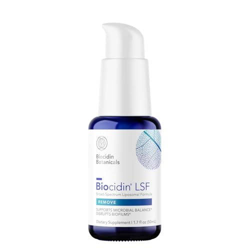 Biocidin LSF for Gut Cleanse Detox & Biofilm Defense Support - Potent Broad-Spectrum Liposomal Formula for Rapid Absorption - Promote Gut Health Microbial Balance & Mental Clarity (1.7 Fl Oz)
