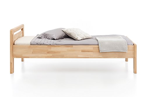 WOODLIVE-DESIGN-BY-NATURE-Massivholz-Bett-aus-Kernbuche-als-Seniorenbett-geeignet-in-Komforthoehe-geoeltes-Einzel-und-Komfortbett-mit-Kopfteil-90-x-200-cm