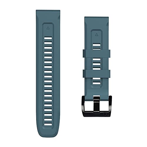 Bracelet Fenix 5X en silicone rouge pour remplacer votre montre usée avec boucle