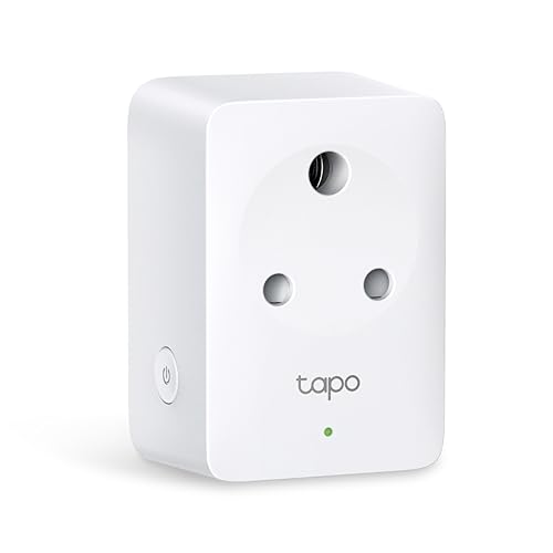 Image of Tapo P116M 6A Mini Wi-Fi Smart Plug, Energy Monitoring & 4-Way Safety Protection | Compatible with Alexa, Google Home, Apple Home, Samsung SmartThings via Matter | Ideal for Small Appliances