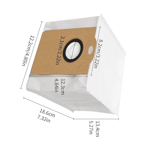 Sacs à poussière haute capacité 3L pour robot Cecotec Conga 2299 2499