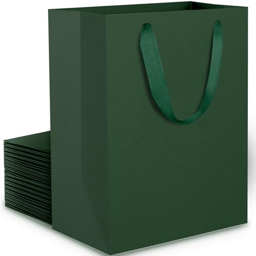 Pochette Emballage en Carton Vert Foncé premium rigide