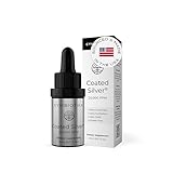 CYMBIOTIKA Colloidal Silver Liquid Supplement with Coated Silver, 20,000 PPM Mineral Concentrate, Immune Support Supplement for Adults, Easy to Use, 5 ml