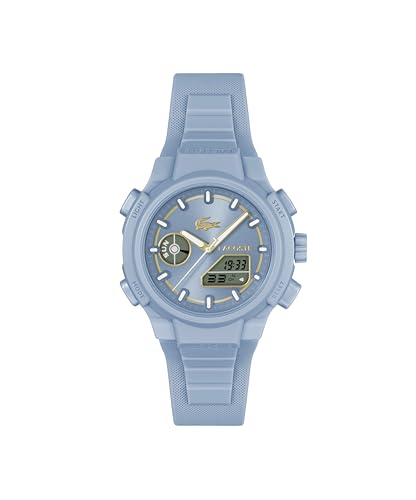 Lacoste Reloj de Cuarzo Multifuncional Analógico-Digital para Muj...