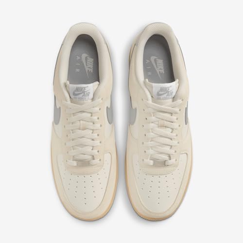 Image of Nike Air Force 1 '07 LV8 Men's Shoes (FQ8714-002, Phantom /Gum Yellow /Summit White /Light Smoke Grey)
