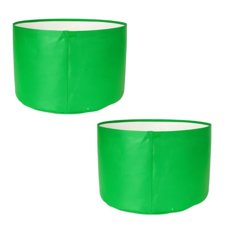 Image of HDPE UV Treated 340 GSM Plant Growing Bags for Terrace Gardening Easy to Use 24 x 15 Inch - Pack of 2