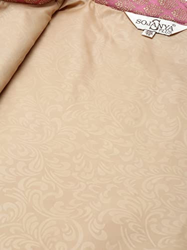 Image of SOJANYA (Since 1958, Men's Silk Blend Grey Kurta Pyjama & Silk Blend Jacket Combo