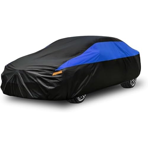 Ford Car Cover Custom Fit Ford Thunderbird Waterproof All Weather, Lightweight Full Exterior Cover for Automobiles Outdoor Sun UV Rain Dust Snow Wind Protection. 02 Ford Thunderbird 02 Ford