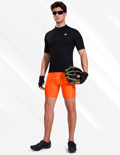 Image of Nepest Cycling Underwear for Men Bike Shorts 4D Padded Anti-Slip Leg Grips