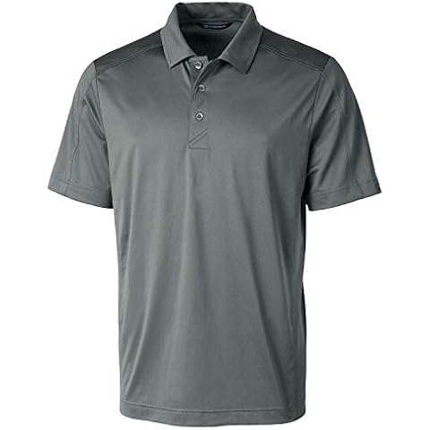 Cutter & Buck Men's Big & Tall Polo Shirt, Elemental Grey, 3XT Cover