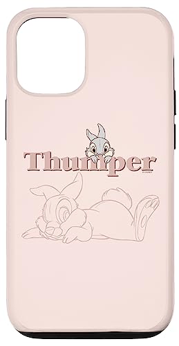 Coque iPhone 12 Disney Bambi Thumper protection antichoc transparente
