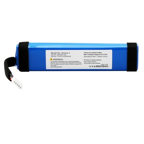 Fayerkar Accu geschikt voor JBL Xtreme 1e generatie, 7,4V 37Wh GSP093134 accu geschikt voor JBL Xtreme, Xtreme 1, JBL Extreme Bluetooth-luidspreker