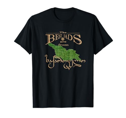 Les meilleurs papas sont de Sakartvelo Georgian T-Shirt