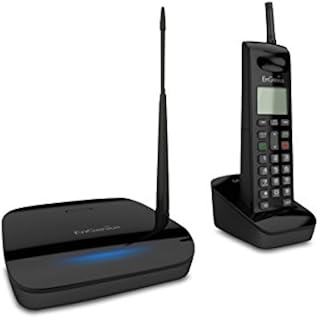 EnGenius FreeStyl 2, Long range, multi-handset capable, 900 MHz, phone with 2-way radio