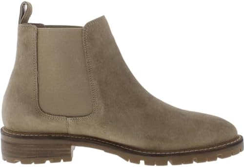 Steve Madden Women's Leopold Chelsea Boot, Oatmeal Suede, 6 | Image 2