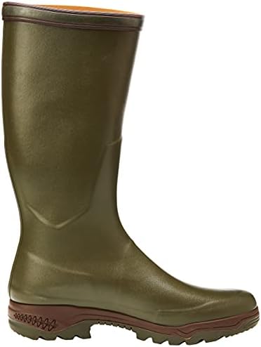 Aigle Unisex's Rain Boots Wellies, Khaki Green, 10 AU Review | Image 4