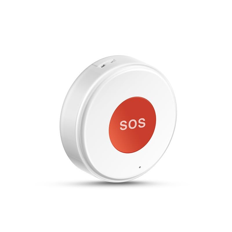 LVYXON Para Tuya Smart Security SOS Botón de alarma para niños mayores con batería recargable Smart Home Security