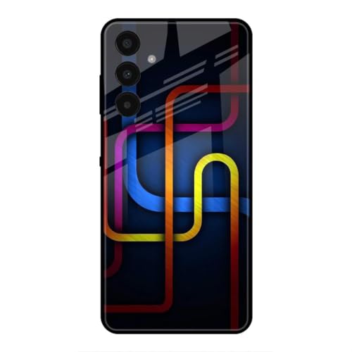 Image of SmashItUp Multi Colour | Pattern | Abstract | Unique Design Designer Printed TPU Metal Case Mobile Back Cover for Samsung A15 5G