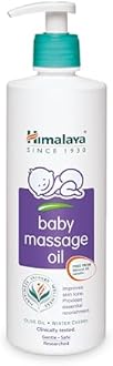 Himalaya Baby Massage Oil – 500ml for strong bones & muscles | with Vitamin E | No. 1 Doctor Prescribed
