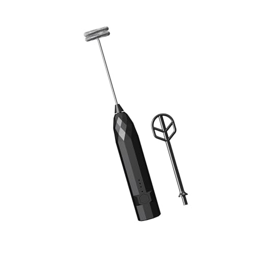 amangul Mezclador de mano móvil denso, potente lacres de motor, masa de espumas de crema, ejemplar para hornear en casa y preparar bebidas, fácil y limpio látigo eléctrico