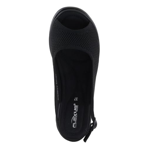 Flexus Women's MAYBERRY Slingback Wedge Sandals3