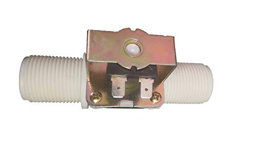 GREDIA 1 Zoll DC 12 V Magnetventil N/C normal geschlossener Wassereinlass-Durchflussschalter Cover